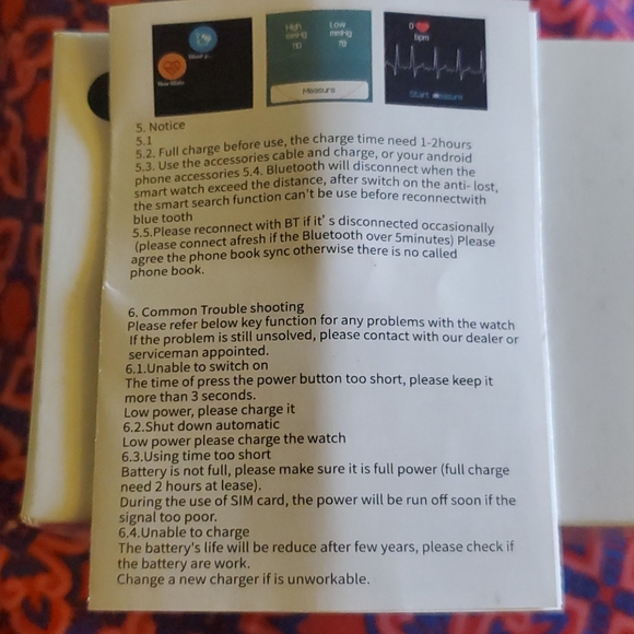 Brand new smart watch ⌚ it can be use unisex - Picture 7 of 11